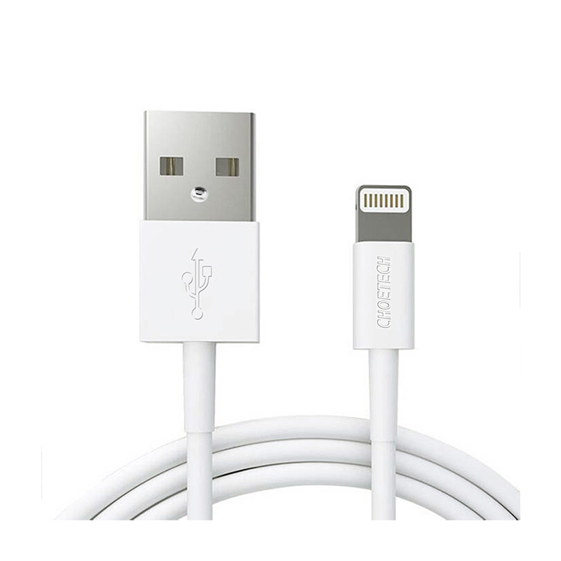 biały kabel usb do lightning